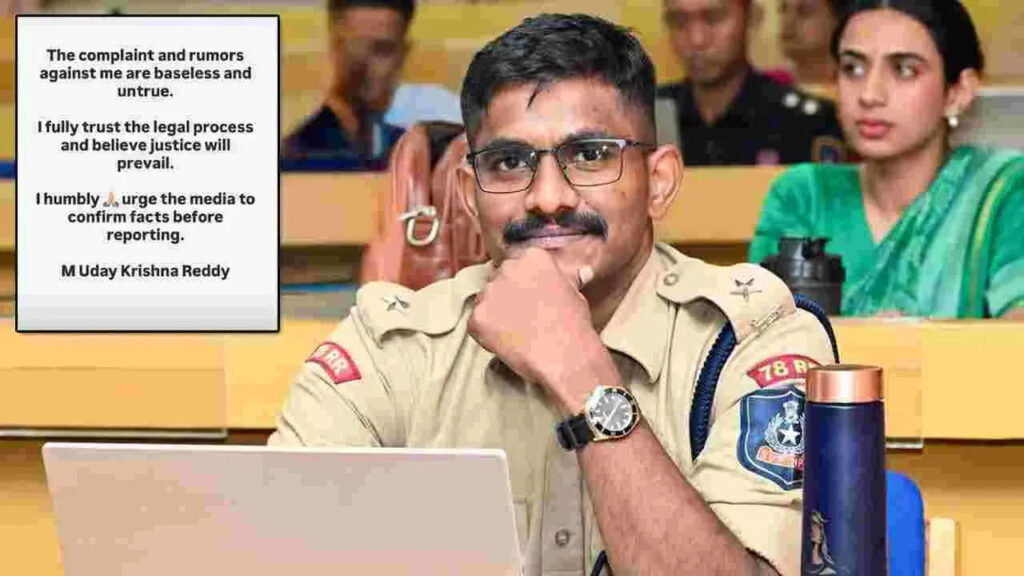 ఇద్దరం రిలేషన్‌లో ఉన్నాం.. ఆమెనే నా రూమ్‌కు వచ్చింది.. ట్రైనీ ఐపీఎస్ సూసైడ్ నోట్‌లో సంచలన విషయాలు