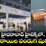 హైదరాబాద్‌  హైటెక్స్లో మిఠాయిల  పండుగ షురూ  